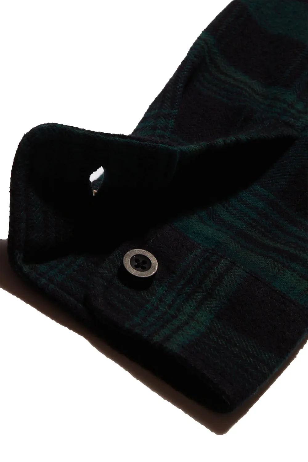 HERRINGBONE HERITAGE FLANNEL Sycamore Green sold by REVOLVR Menswear product image thumbnail 4