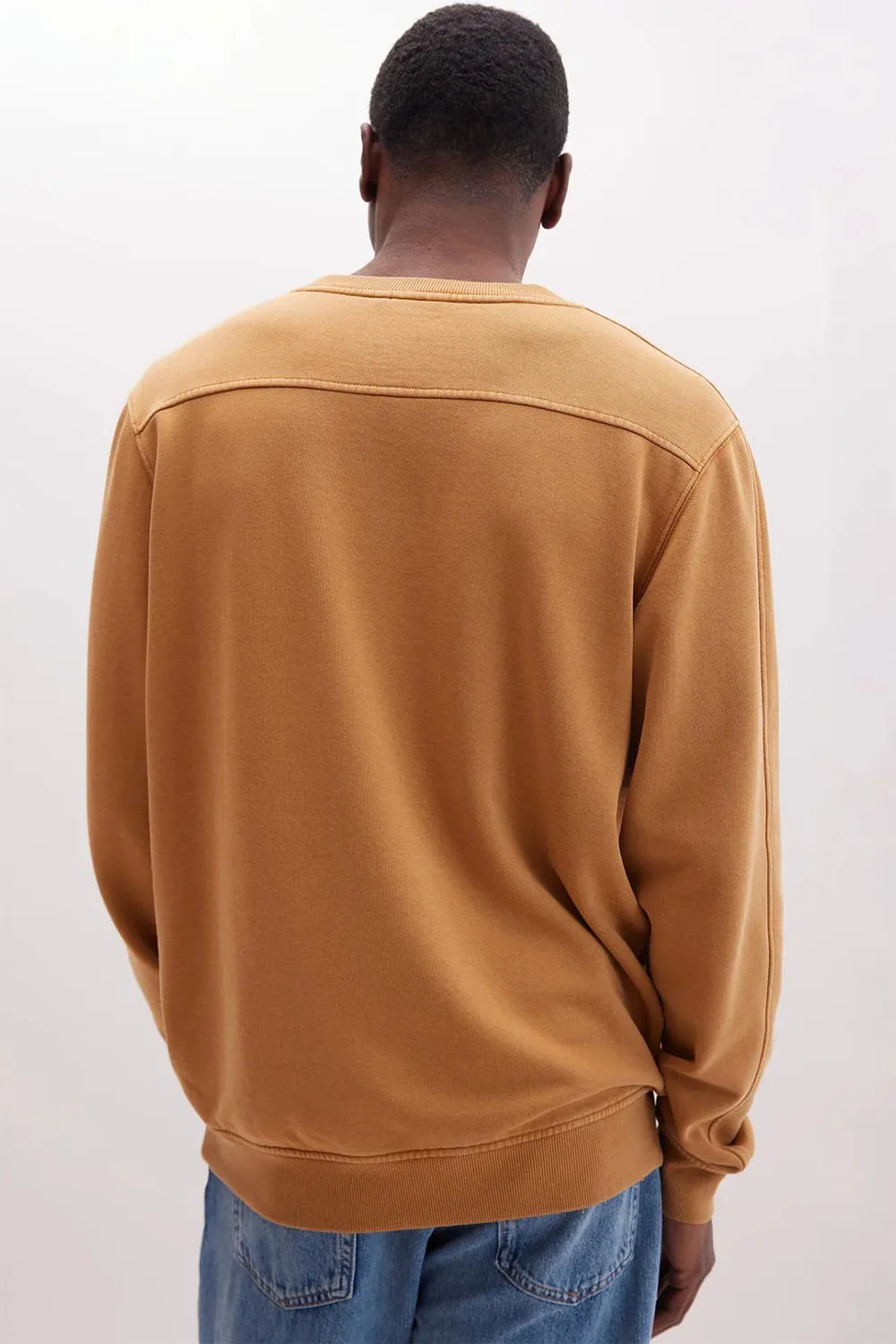 RP CREW SWEATSHIRT Mineral Gold Spice sold by REVOLVR Menswear product image thumbnail 2