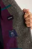 JETSETTER BRITISH TWEED BLAZER Dark Grey sold by REVOLVR Menswear