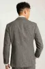 JETSETTER BRITISH TWEED BLAZER Dark Grey sold by REVOLVR Menswear