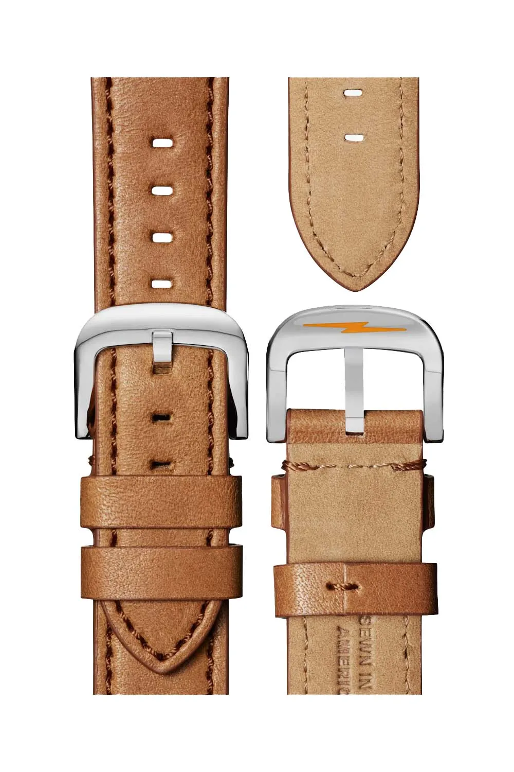 CANFIELD CHRONO C56 43mm - BLUE/BOURBON BROWN sold by REVOLVR Menswear product image thumbnail 4