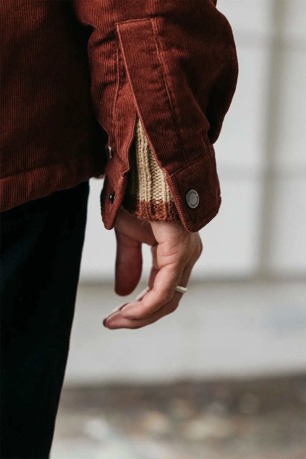 RIGGER FLEECE LINED JACKET Dark Rosewood sold by REVOLVR Menswear product image thumbnail 5