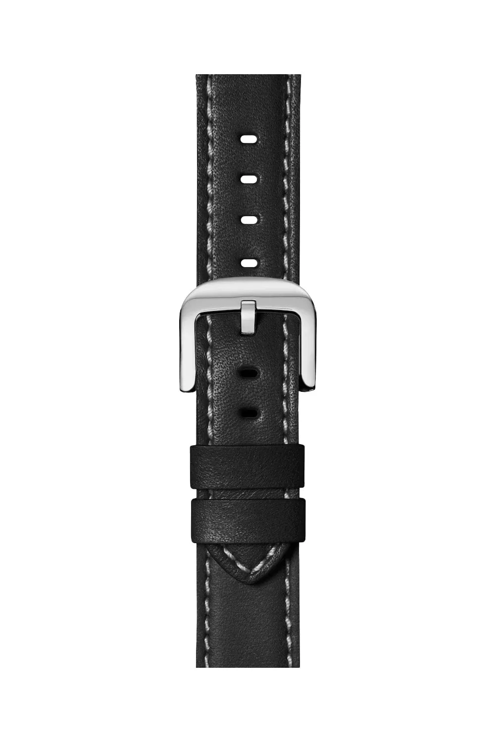 SHINOLA LEATHER STRAP 22mm Black sold by REVOLVR Menswear