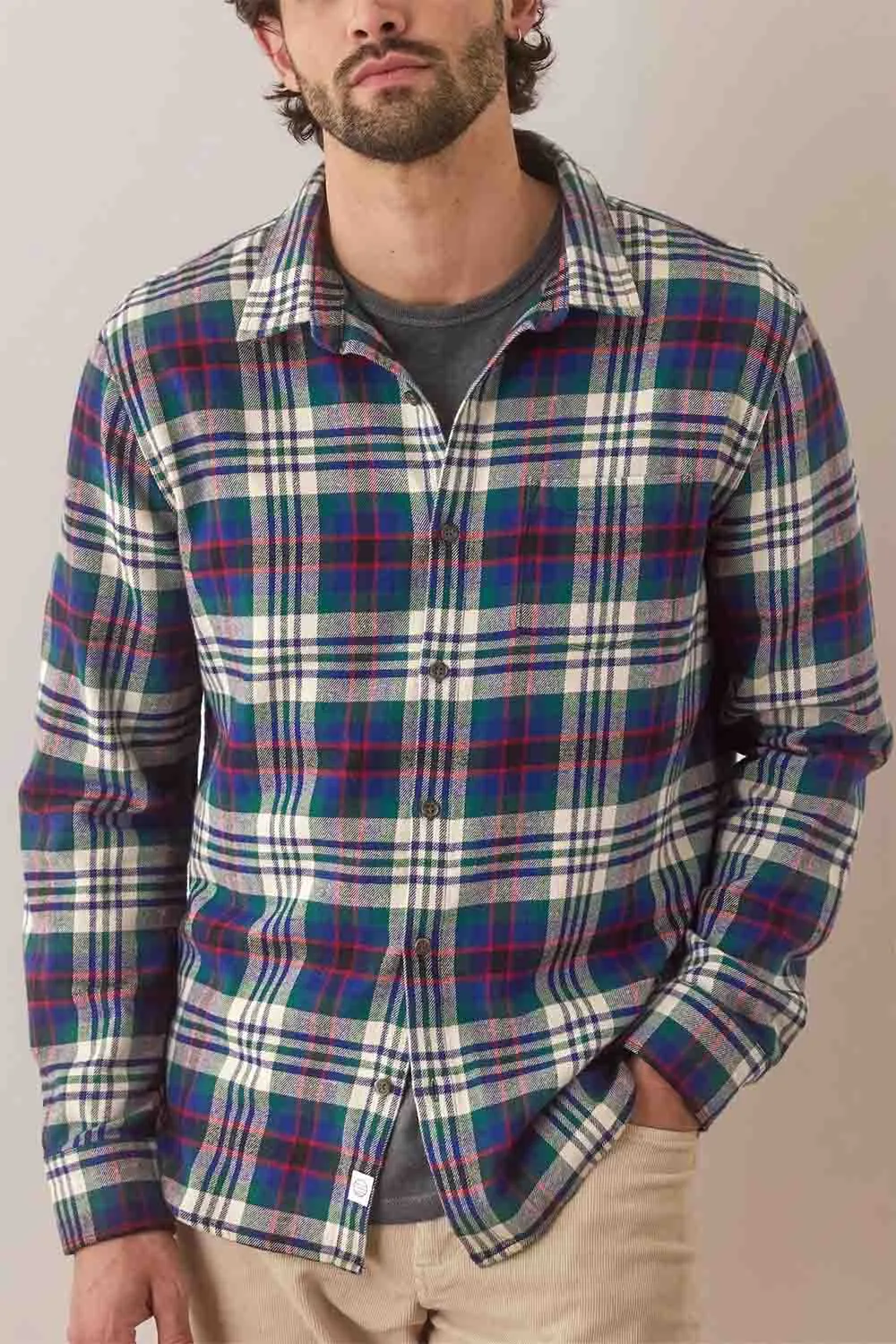 TAHOE FLANNEL SHIRT Multi Plaid sold by REVOLVR Menswear product image thumbnail 2