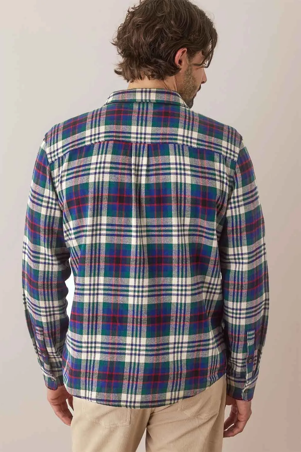 TAHOE FLANNEL SHIRT Multi Plaid sold by REVOLVR Menswear product image thumbnail 4
