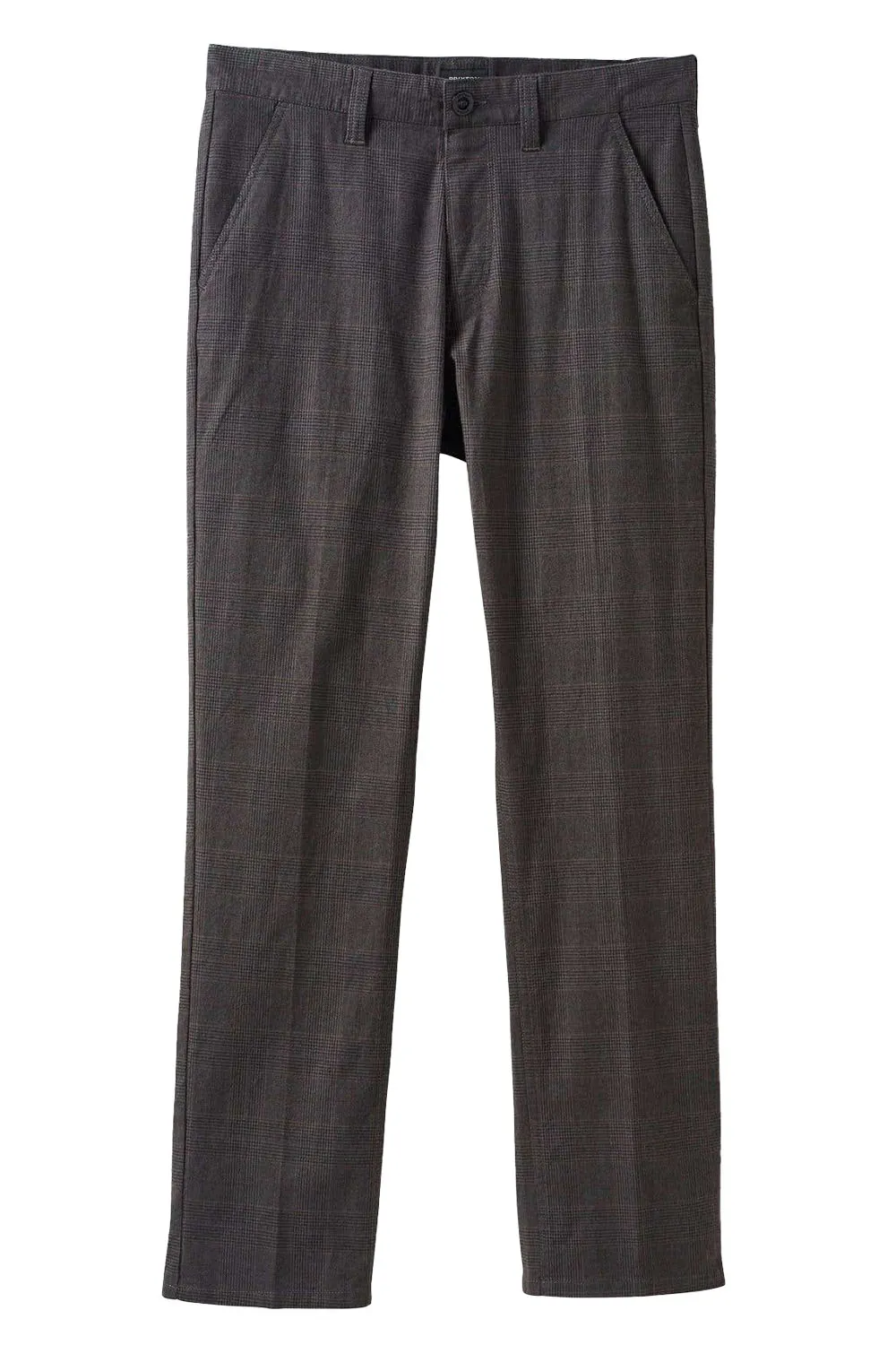 CHOICE CHINO REGULAR PANT Black Houndstooth sold by REVOLVR Menswear