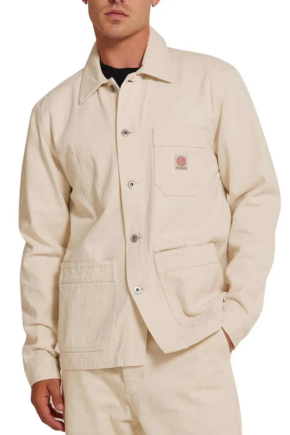 HANK DENIM CHORE Natural sold by REVOLVR Menswear product image thumbnail 2