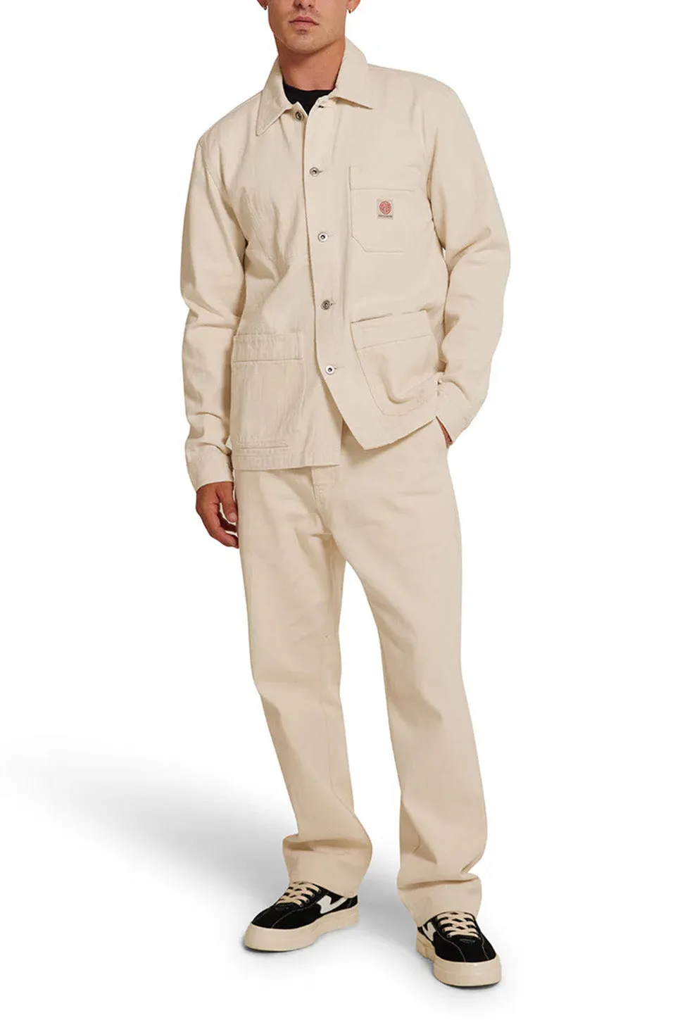 HANK DENIM CHORE Natural sold by REVOLVR Menswear product image thumbnail 4