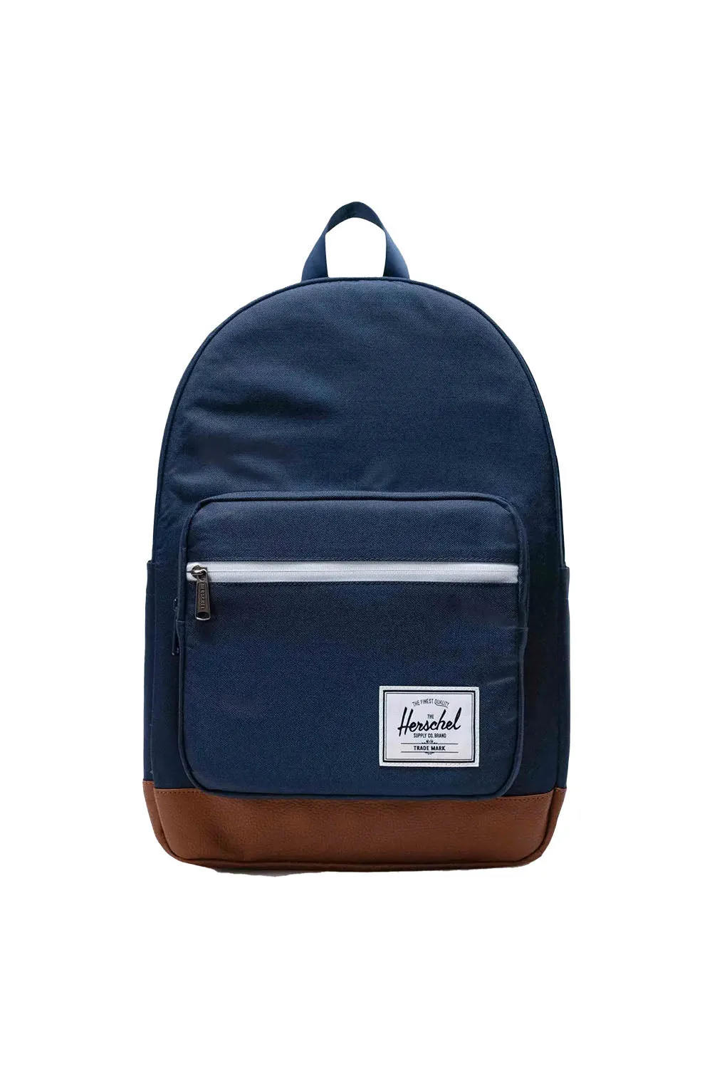 POP QUIZ BACKPACK Navy/Tan sold by REVOLVR Menswear