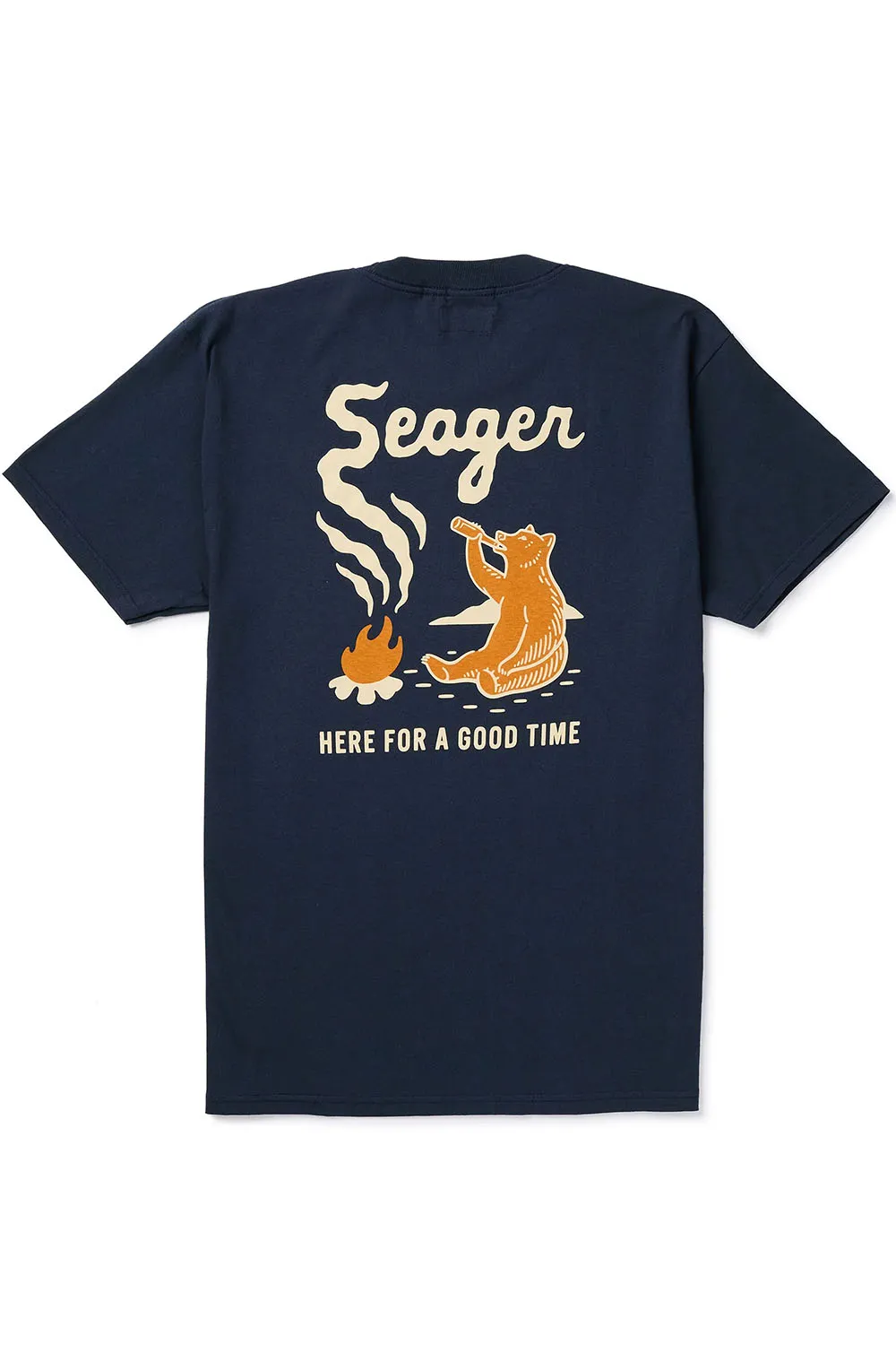 SMOKEY TEE Navy sold by REVOLVR Menswear product image thumbnail 2