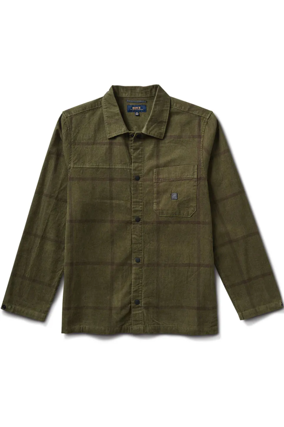 CORDLORD OVERSHIRT Dark Military sold by REVOLVR Menswear