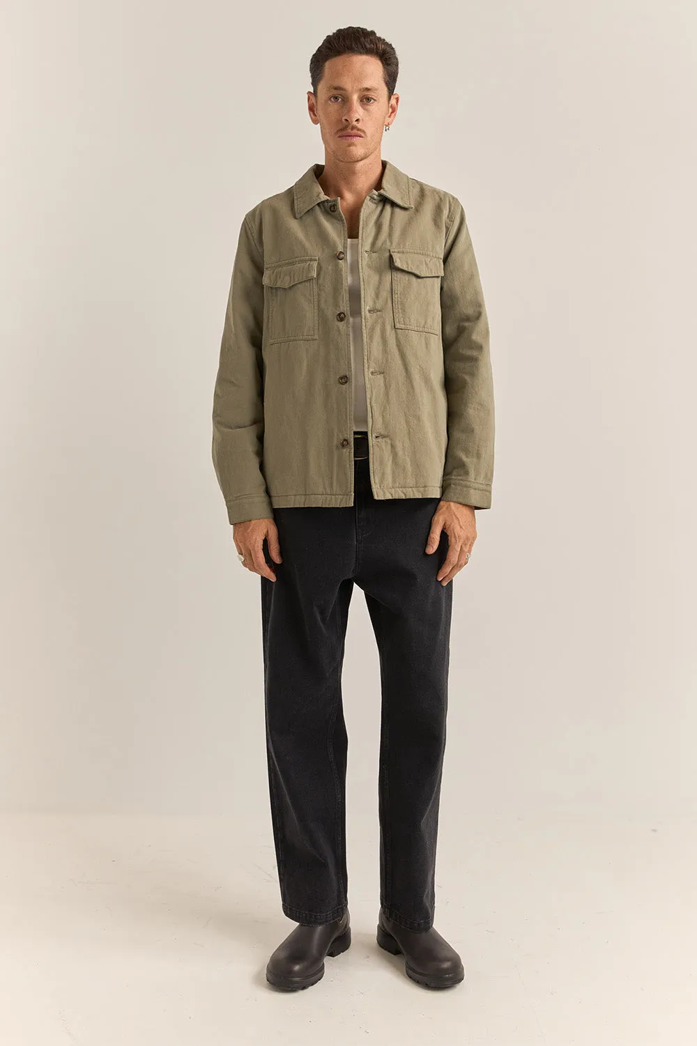 INSULATED OVERSHIRT Fatigue sold by REVOLVR Menswear product image thumbnail 5