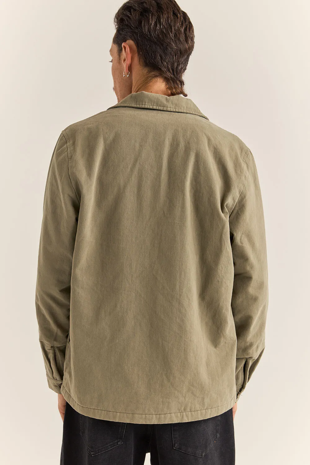 INSULATED OVERSHIRT Fatigue sold by REVOLVR Menswear product image thumbnail 3