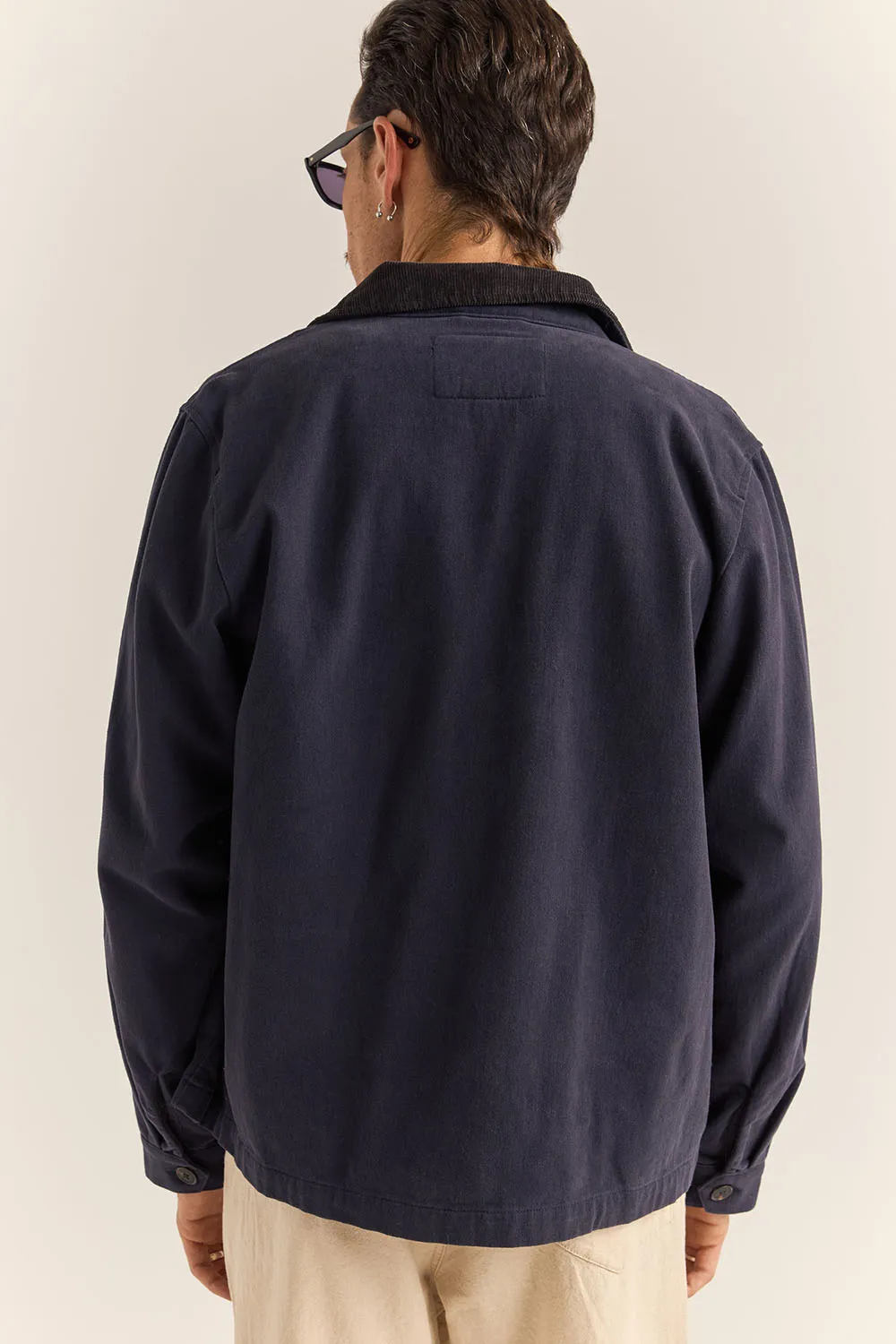 LANGLEY JACKET Dark Navy sold by REVOLVR Menswear product image thumbnail 3