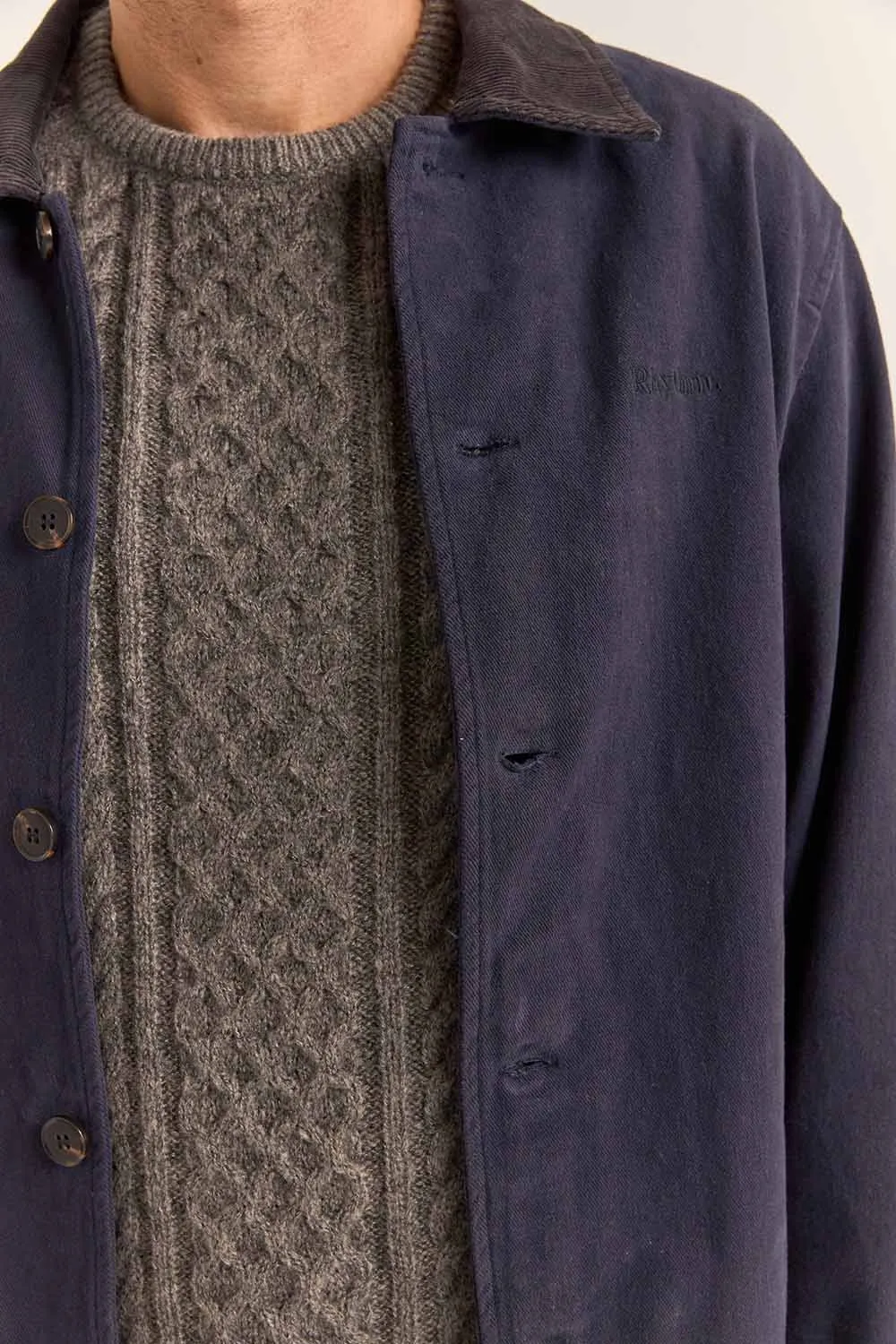 LANGLEY JACKET Dark Navy sold by REVOLVR Menswear product image thumbnail 4