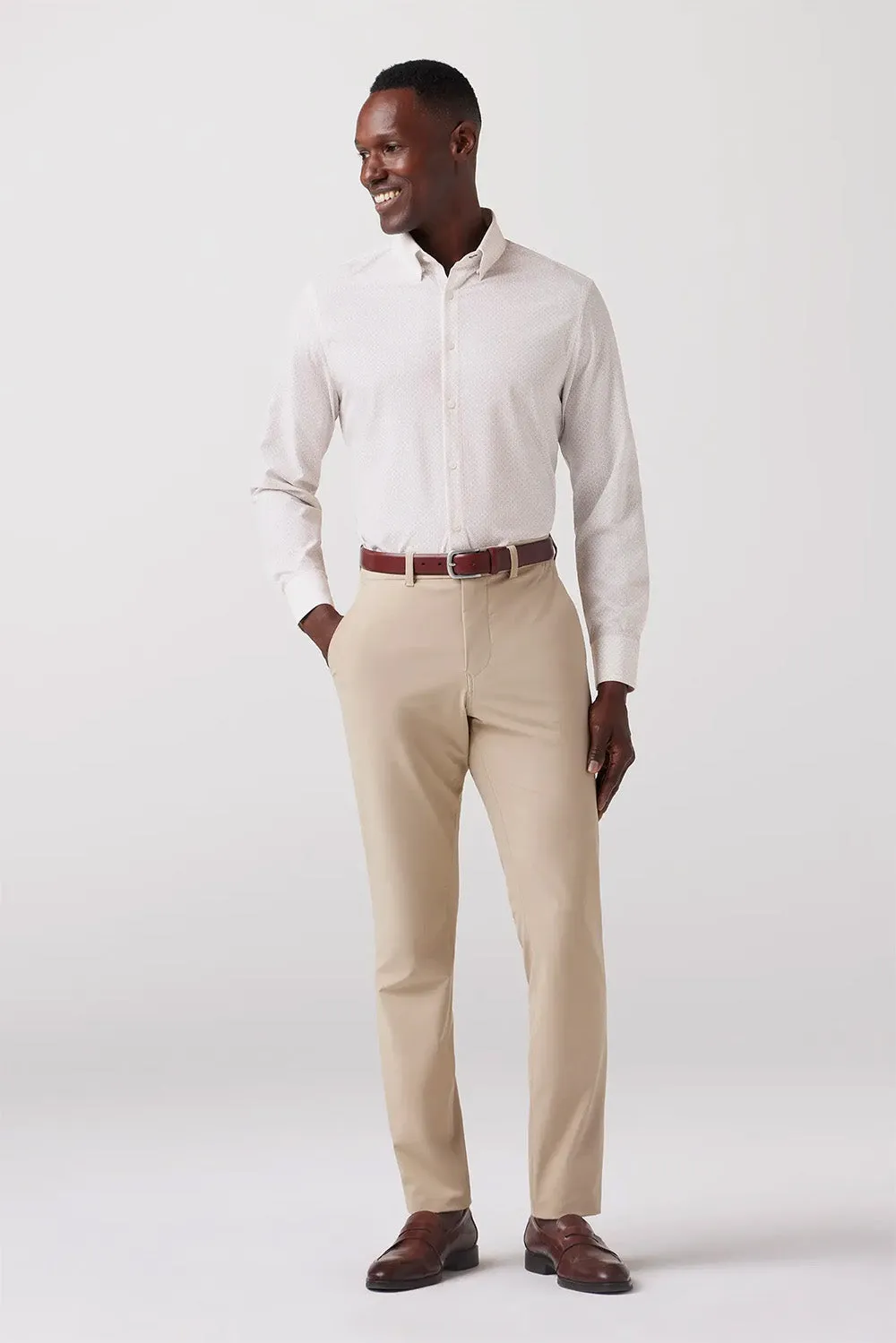 LEEWARD LS White Circle Texture sold by REVOLVR Menswear product image thumbnail 3