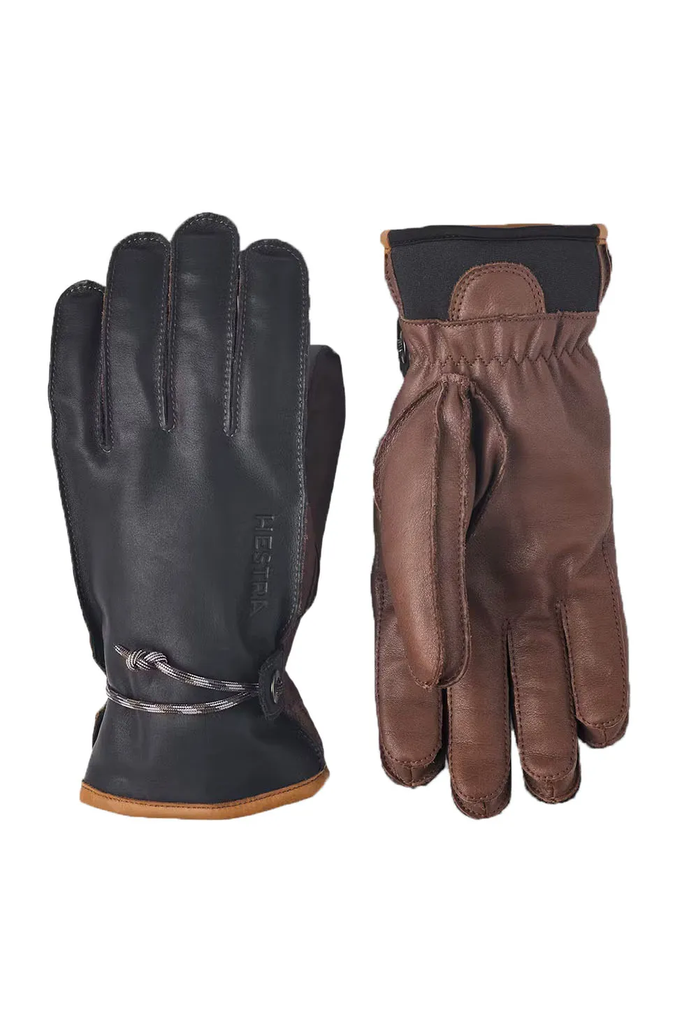 WAKAYAMA GLOVE Navy/Brown sold by REVOLVR Menswear