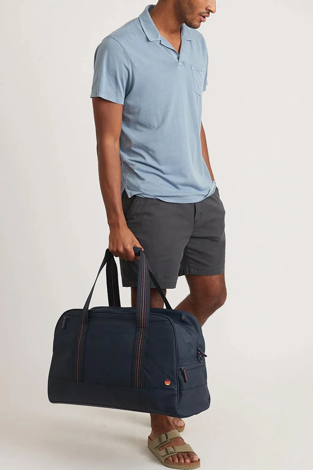 MARINE LAYER WEEKENDER BAG Navy sold by REVOLVR Menswear product image thumbnail 4