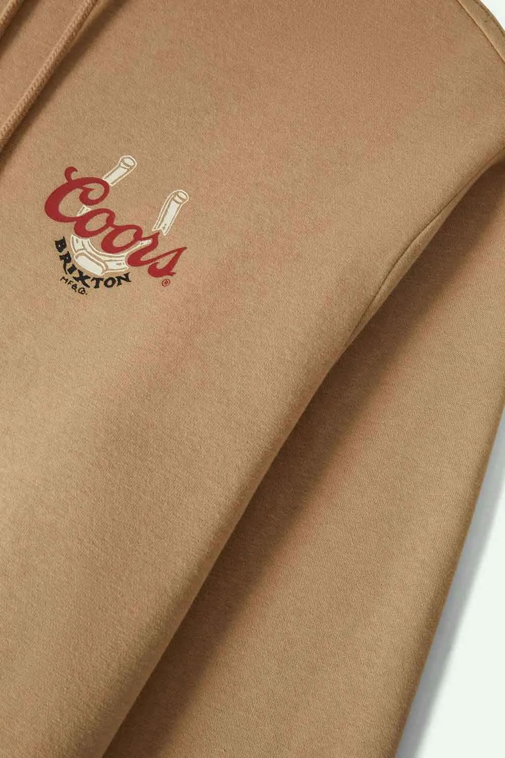 COORS LUCK HOODIE Sand sold by REVOLVR Menswear product image thumbnail 4