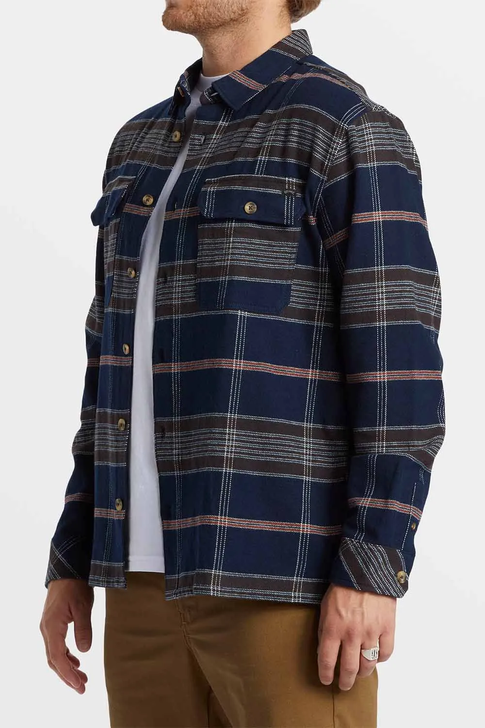 OFFSHORE FLANNEL Navy sold by REVOLVR Menswear product image thumbnail 3