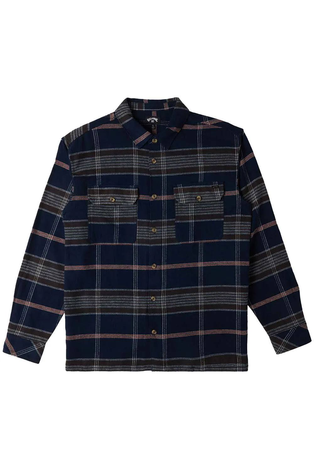 OFFSHORE FLANNEL Navy sold by REVOLVR Menswear