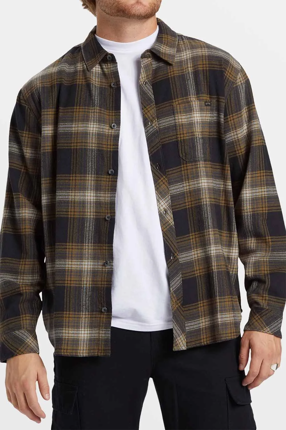 COASTLINE LS FLANNEL Military sold by REVOLVR Menswear product image thumbnail 2