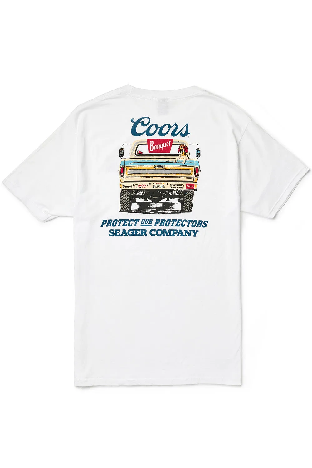 COORS BANQUET BUMPER TEE White sold by REVOLVR Menswear product image thumbnail 2