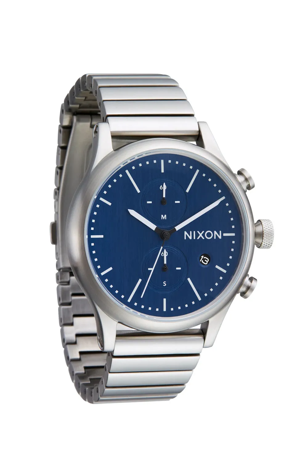 STATION CHRONO - SILVER/INDIGO sold by REVOLVR Menswear product image thumbnail 2
