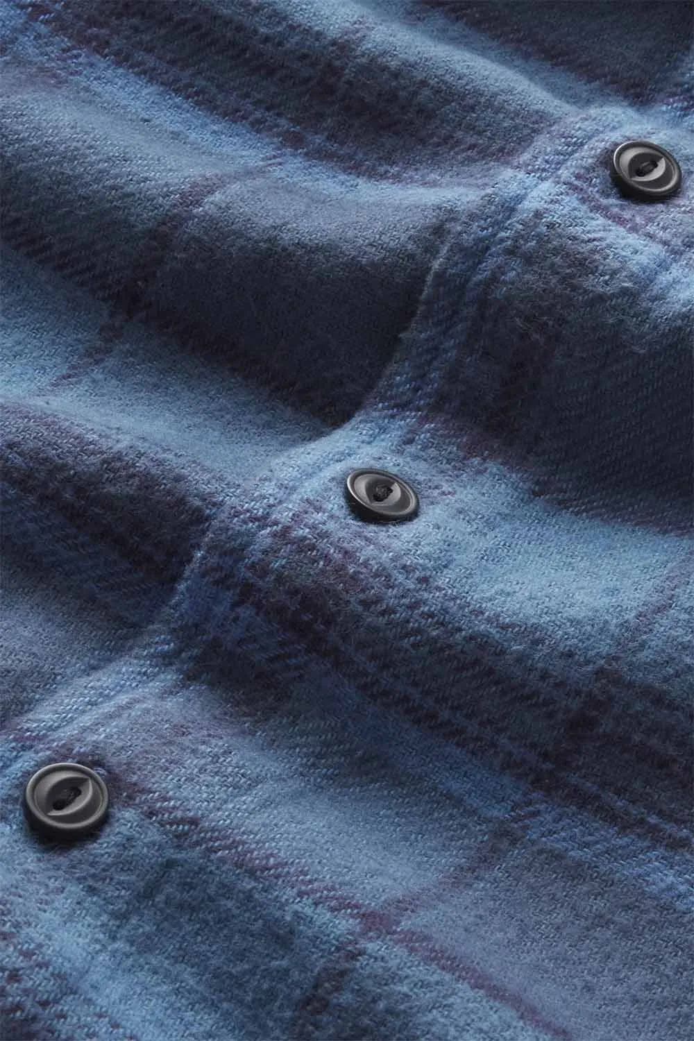 SCARBORO HERITAGE HEAVY FLANNEL Navy Auburn sold by REVOLVR Menswear product image thumbnail 4