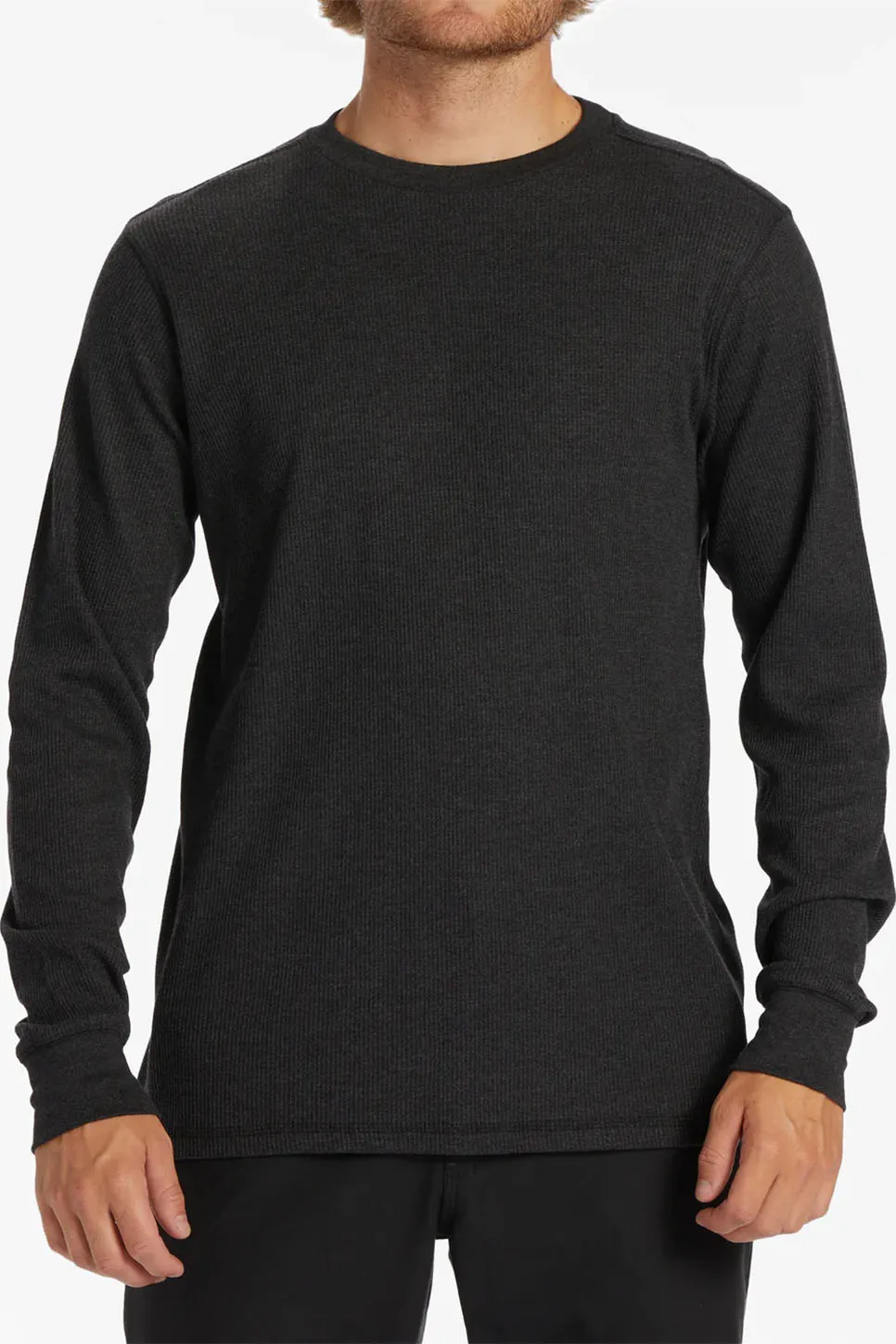 ESSENTIAL THERMAL Black Heather sold by REVOLVR Menswear product image thumbnail 2