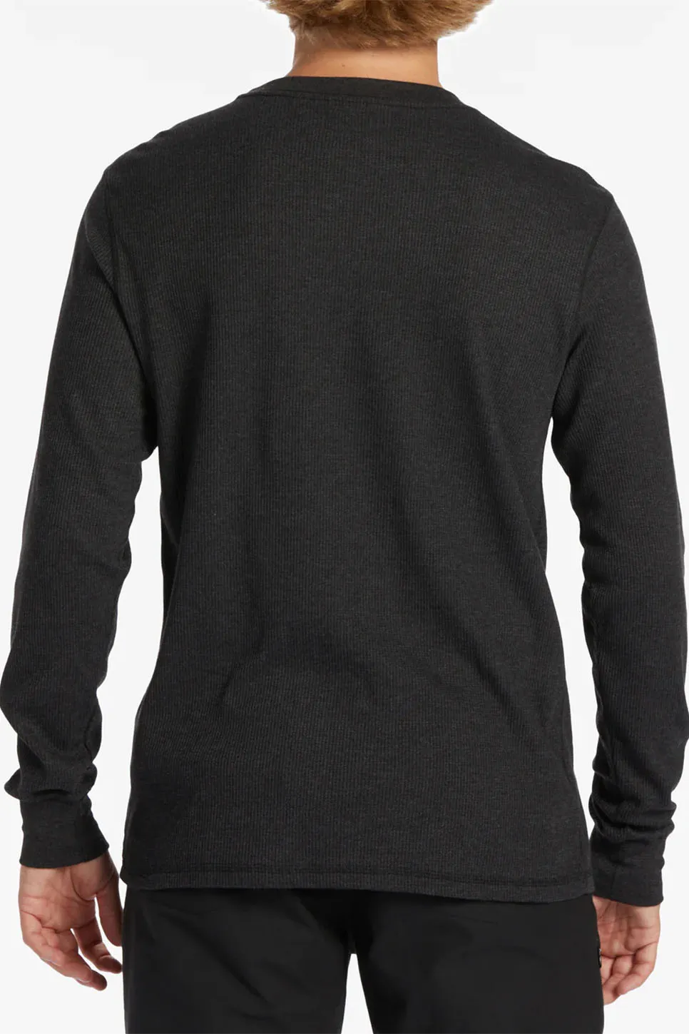 ESSENTIAL THERMAL Black Heather sold by REVOLVR Menswear product image thumbnail 4