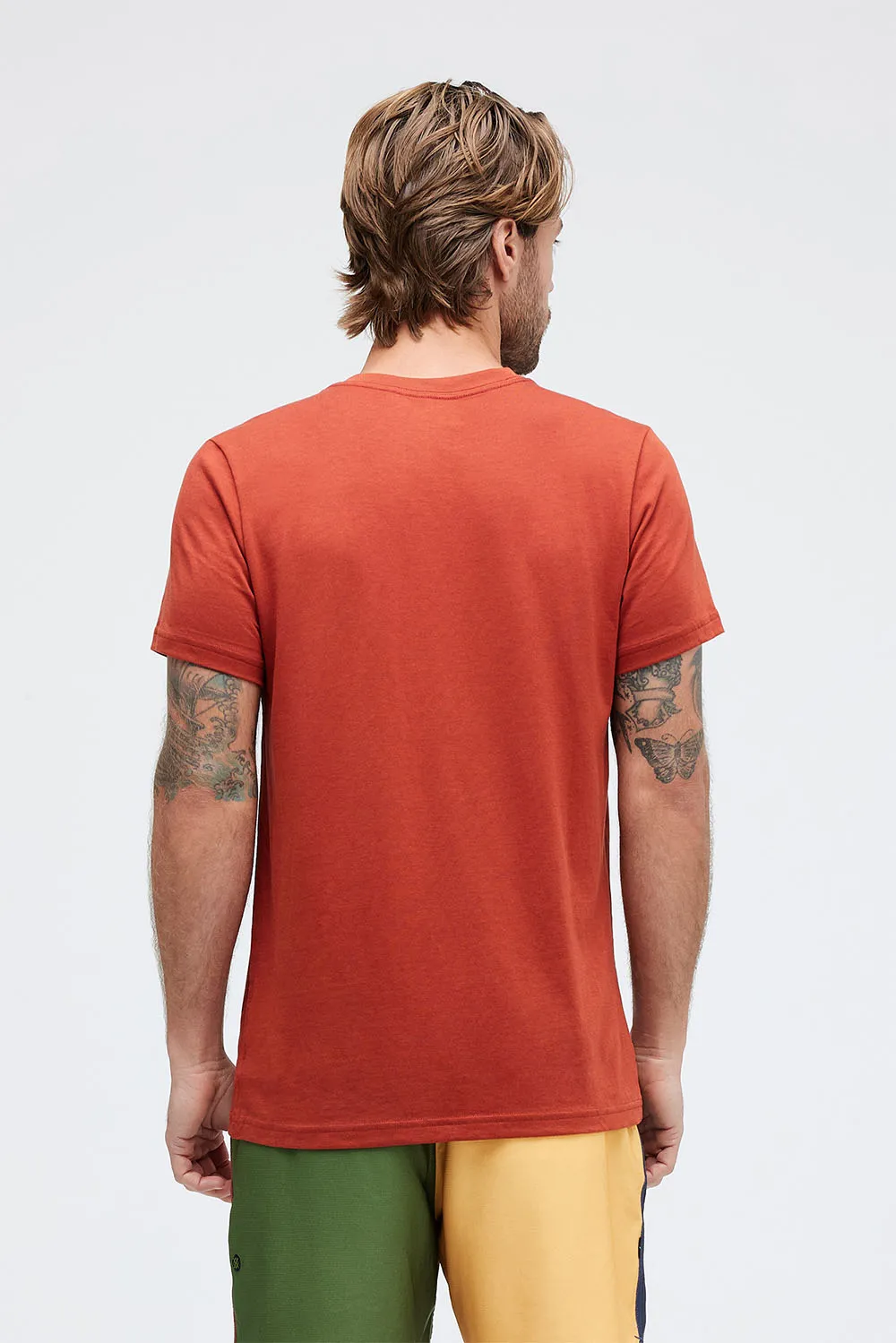 PREMIERE TEE Rust sold by REVOLVR Menswear product image thumbnail 4