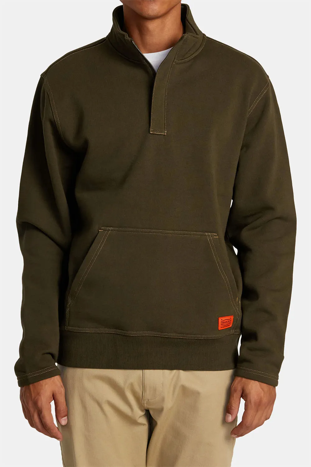 CHAINMAIL PULLOVER Chocolate sold by REVOLVR Menswear