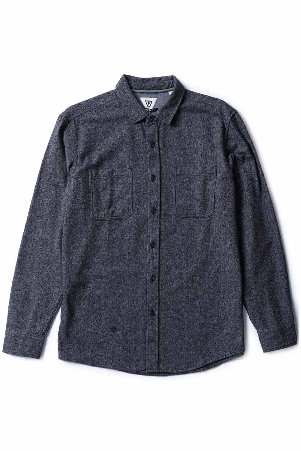 SHAPER ECO LS FLANNEL Black sold by REVOLVR Menswear
