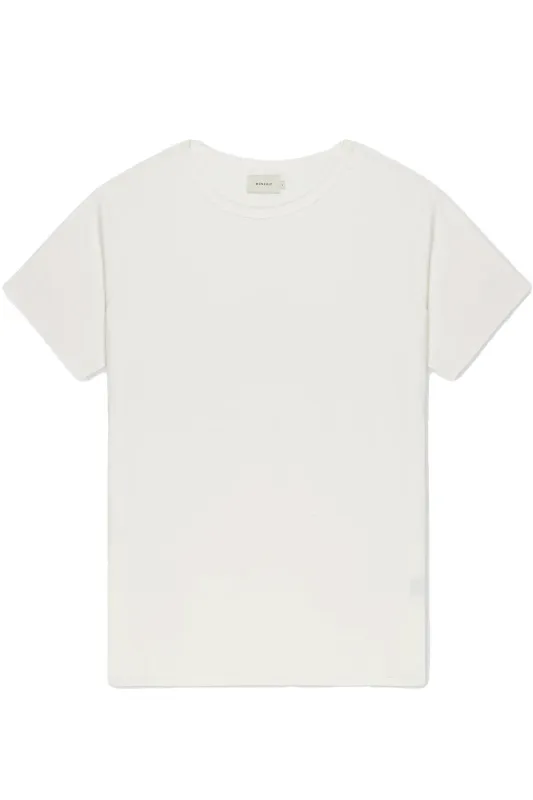 BASIC SS TEE Off White sold by REVOLVR Menswear