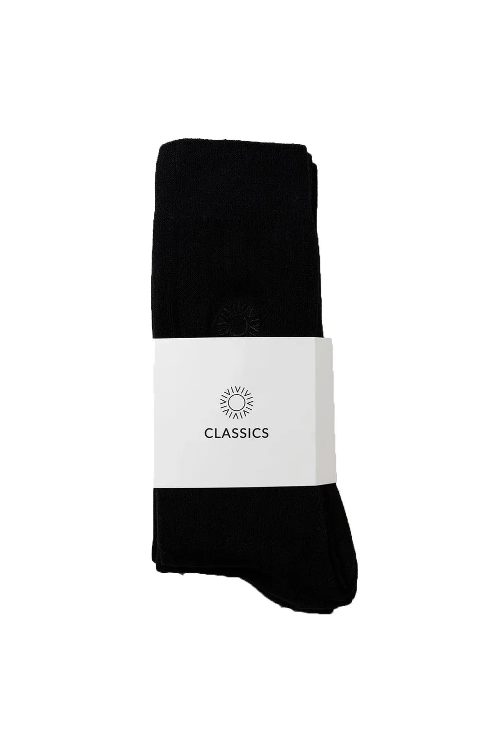 CLASSIC 3 PACK SOCKS Black sold by REVOLVR Menswear