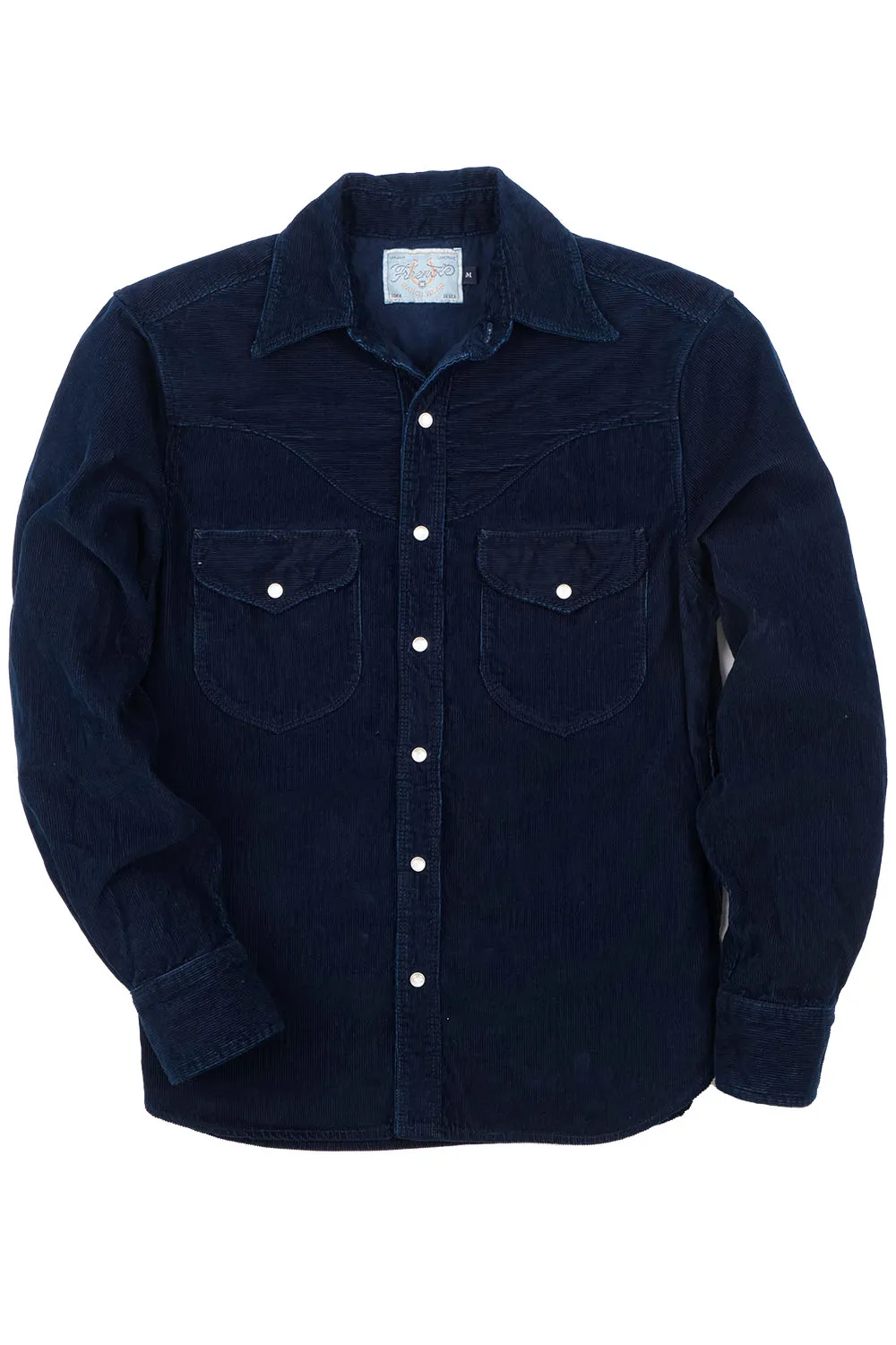 PACKARD Indigo Corduroy sold by REVOLVR Menswear