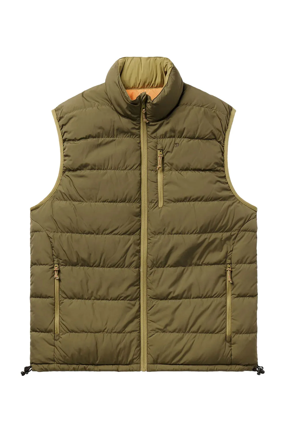 M's DRYDOWN REVERSIBLE VEST Wheat/Pin Oak sold by REVOLVR Menswear product image thumbnail 4