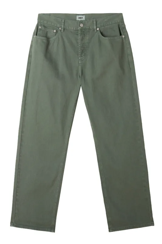 HARDWORK PIGMENT DENIM - DUCK GREEN sold by REVOLVR Menswear