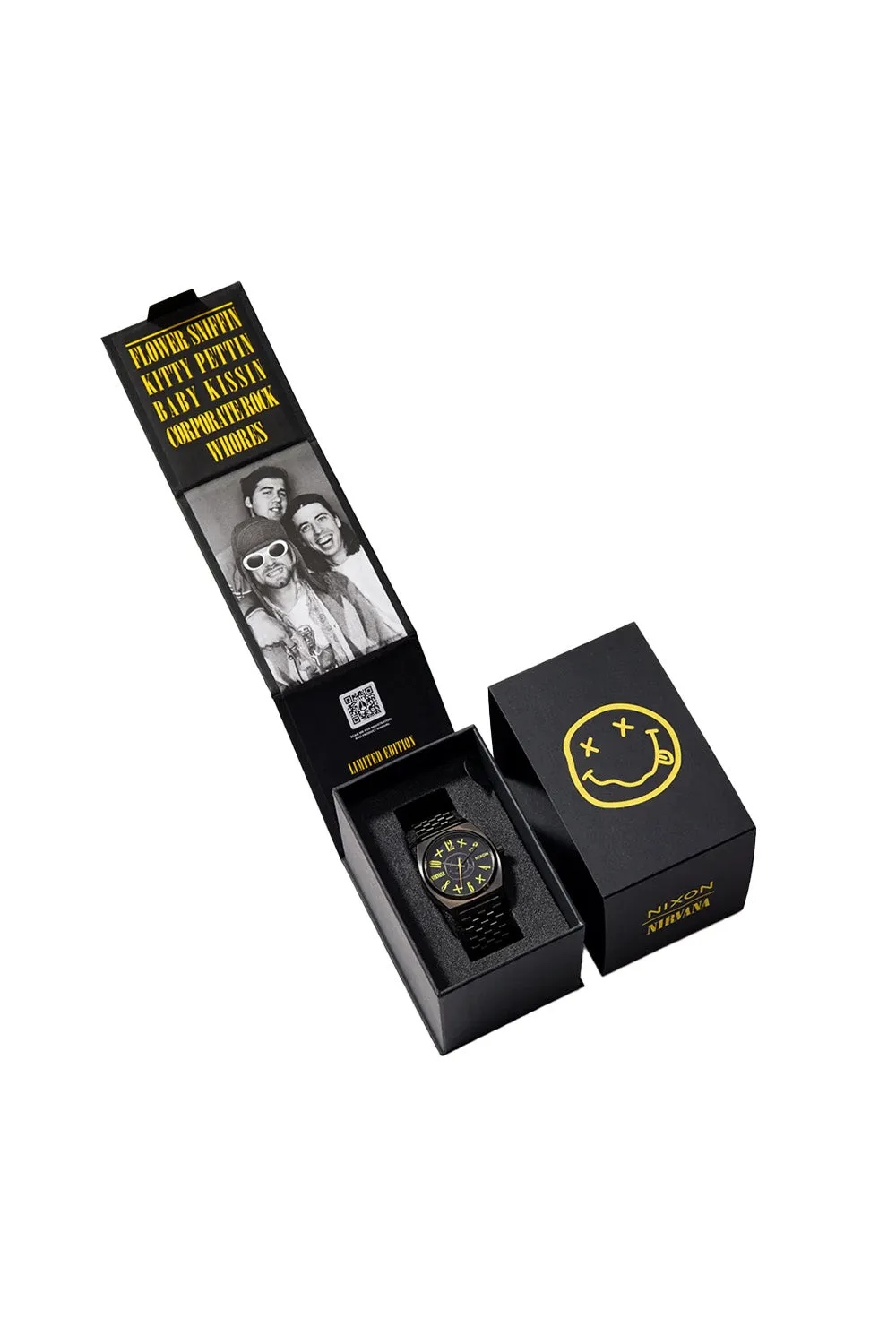 NIRVANA TIME TELLER - BLACK SMILEY sold by REVOLVR Menswear product image thumbnail 5