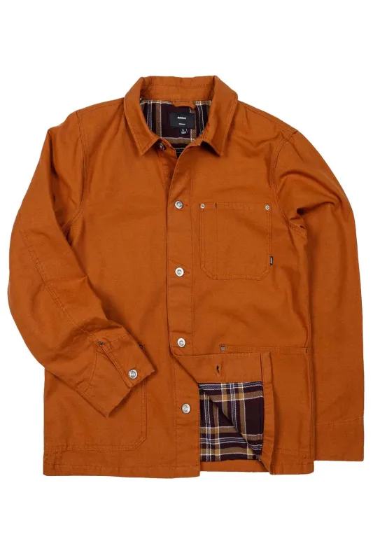 BASSET FLANNEL LINED JACKET Sable sold by REVOLVR Menswear