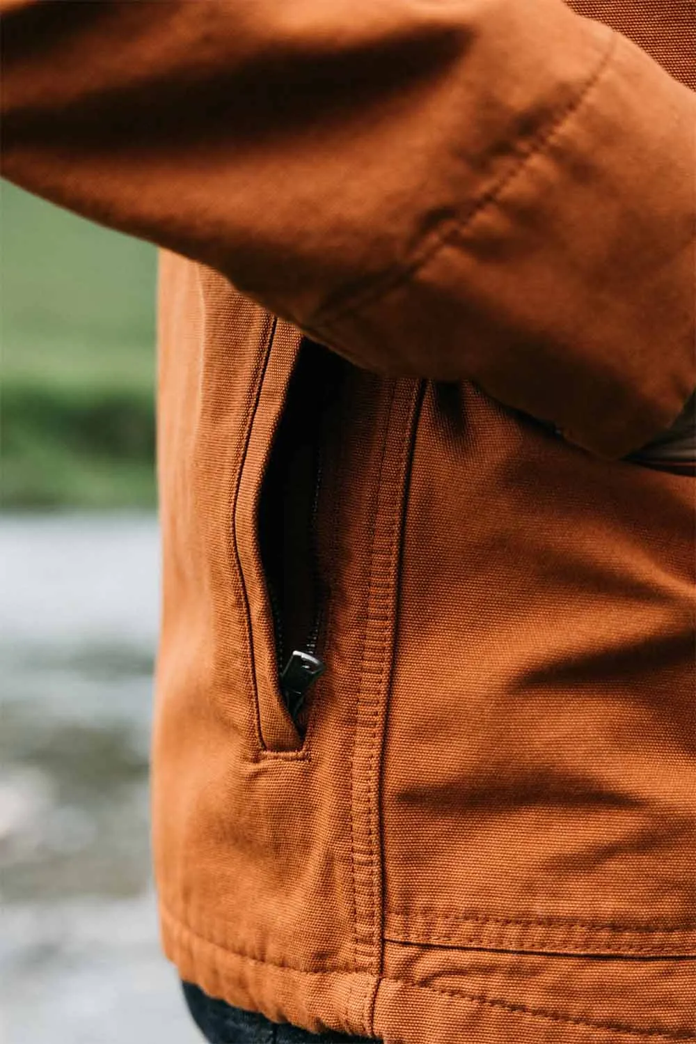 BASSET FLANNEL LINED JACKET Sable sold by REVOLVR Menswear product image thumbnail 5