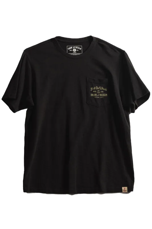 HELL ON WHEELS TEE Black sold by REVOLVR Menswear