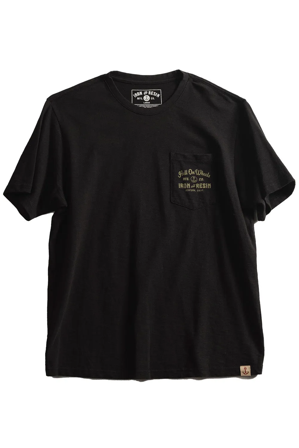 HELL ON WHEELS TEE Black sold by REVOLVR Menswear