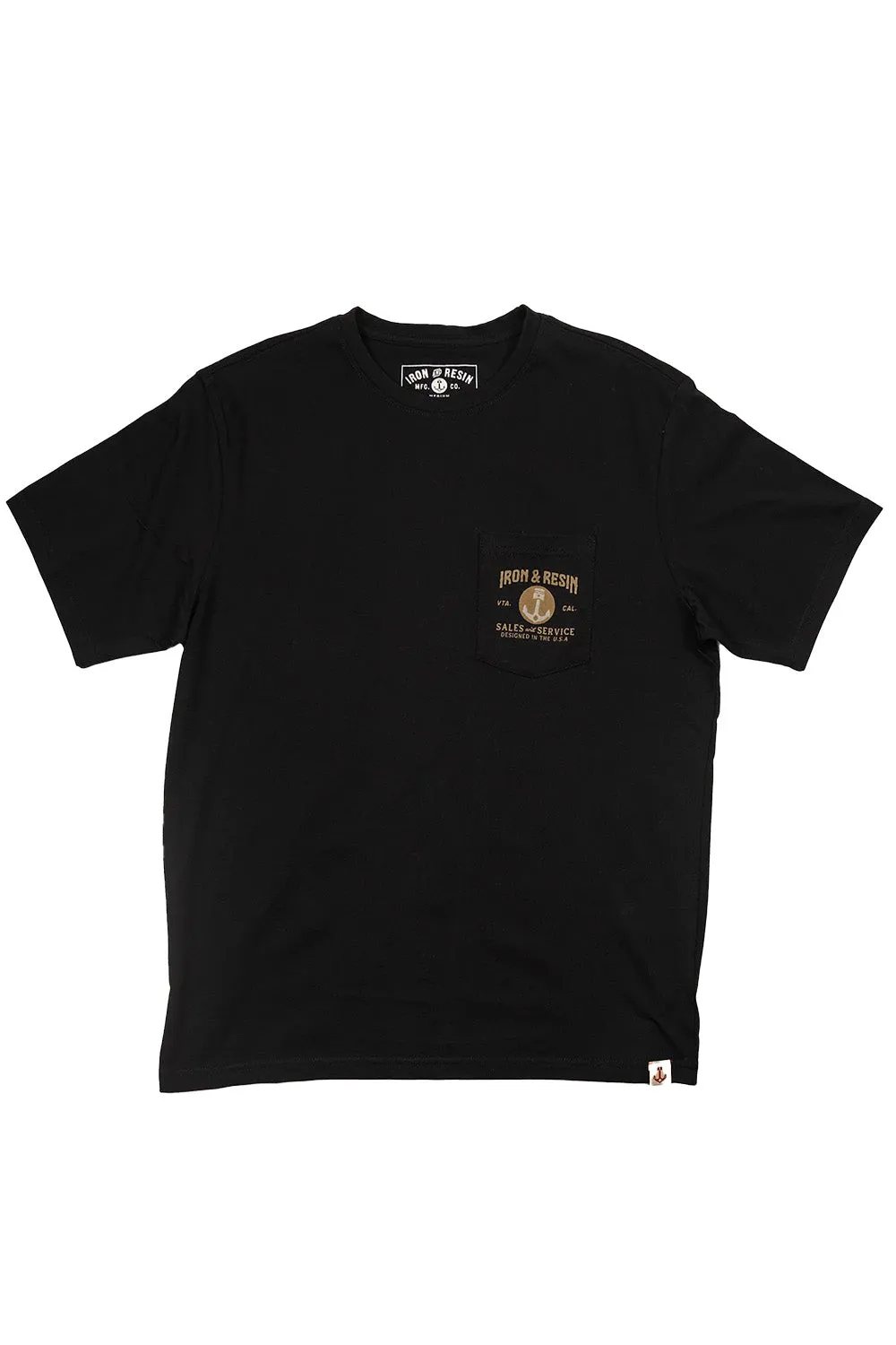 DURABLE GOODS TEE Black sold by REVOLVR Menswear