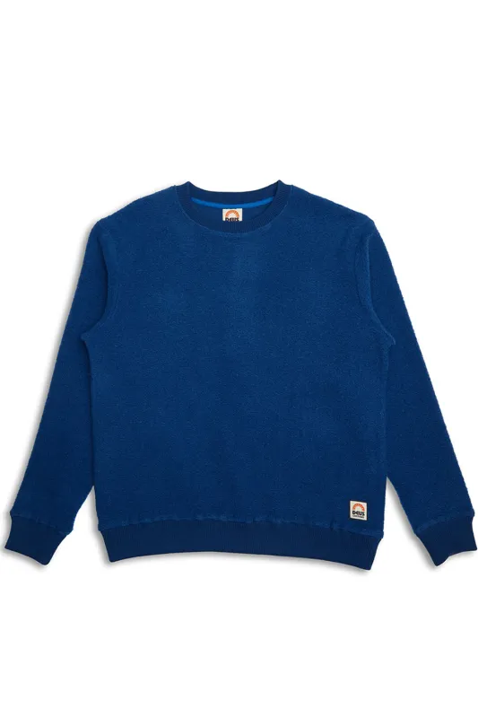 REO TEXTURED FLEECE Blue made by REVOLVR Menswear