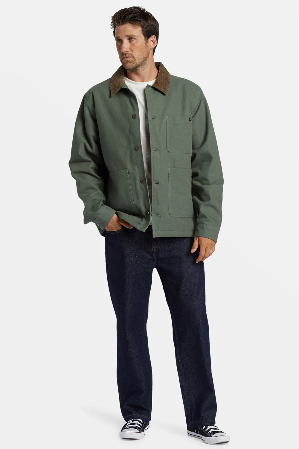 CHORE SHERPA JACKET Hunter sold by REVOLVR Menswear product image thumbnail 2