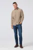 JACKSON CORD SHIRT Khaki Solid sold by REVOLVR Menswear