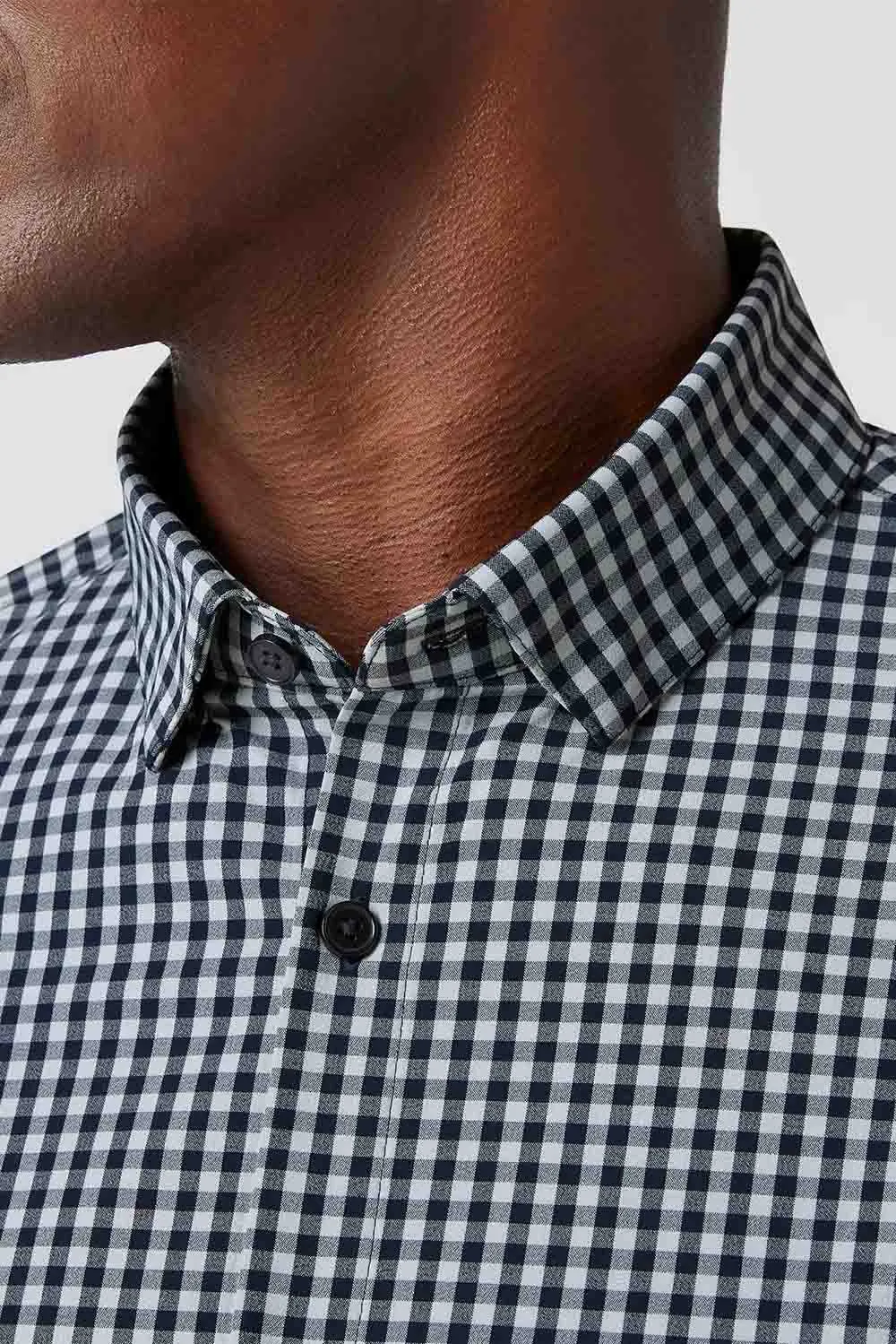 LEEWARD LS Aluminum Gingham sold by REVOLVR Menswear product image thumbnail 4