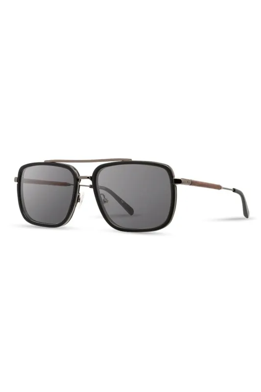 GRANT - MATTE BLACK/WALNUT/GREY sold by REVOLVR Menswear